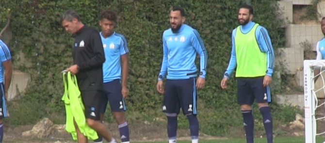 A l'entraînement avec... Kostas Mitroglou !