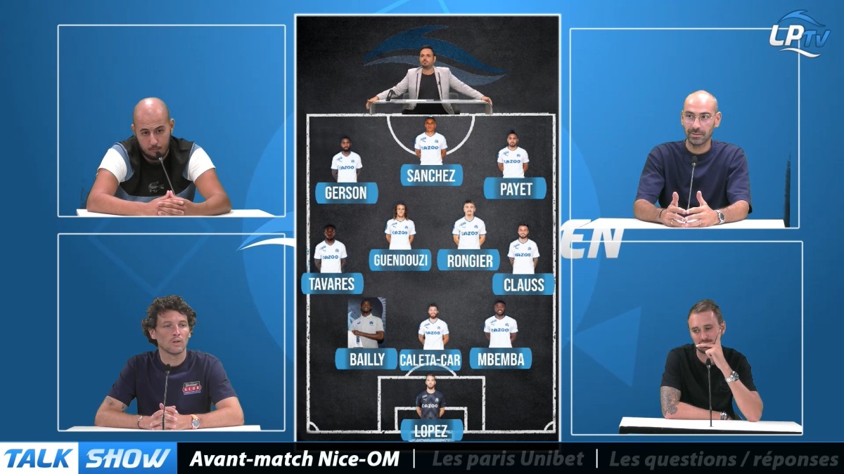 Talk Show, partie 2 : avant-match Nice-OM