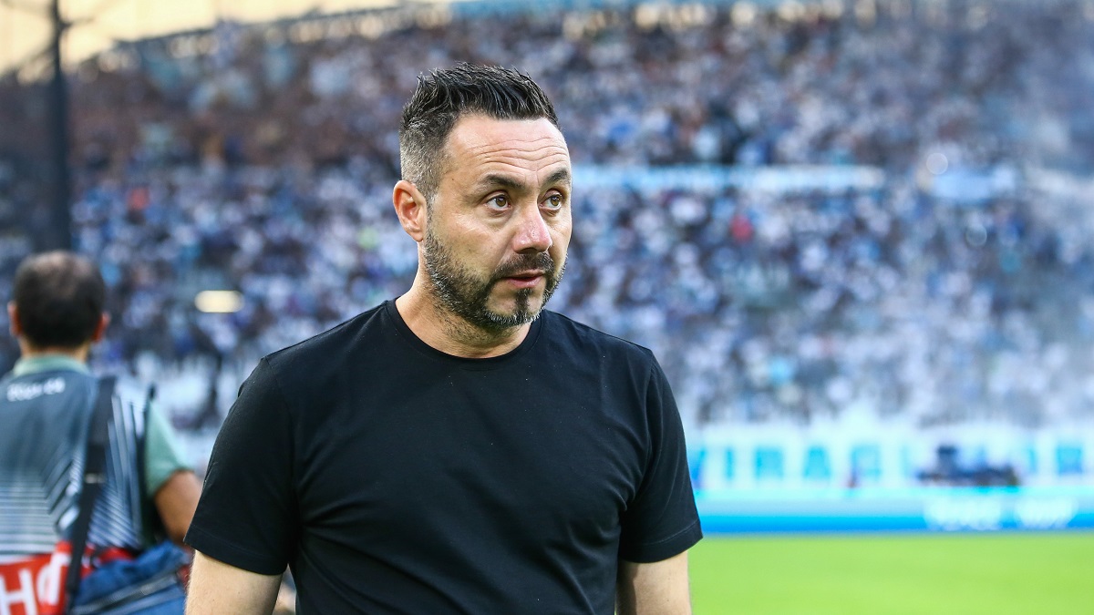 OM : "Je trouve De Zerbi extrêmement nerveux, beaucoup dans l’émotion"