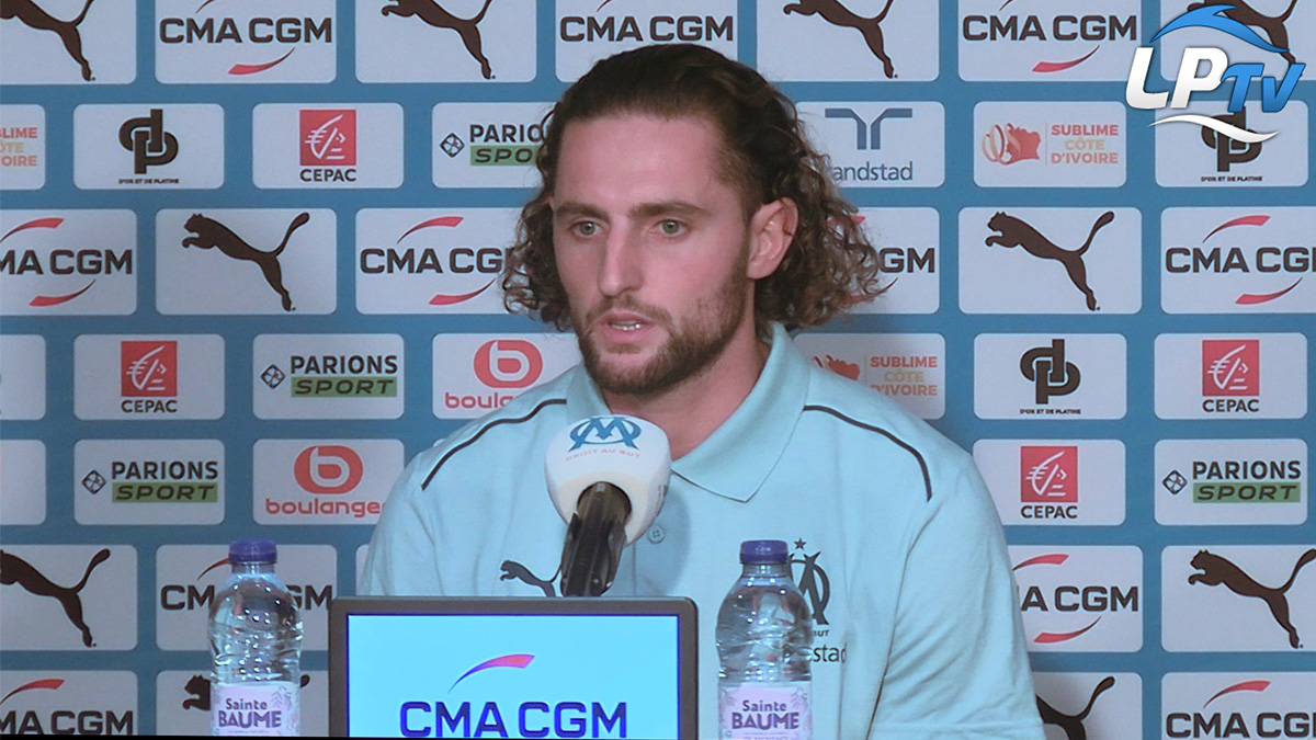 L'intégrale de la conférence de presse de présentation d'Adrien Rabiot