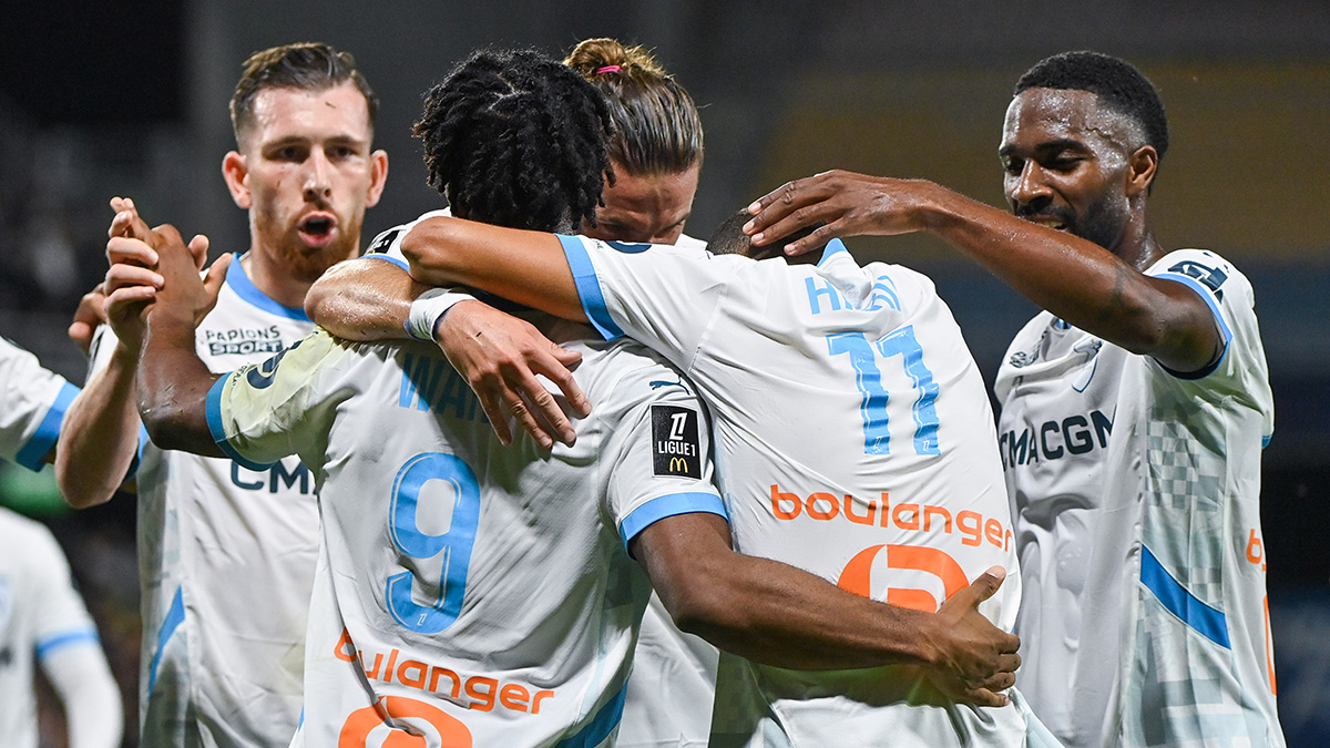 Montpellier 0-5 OM : l'OM se remet bien bien à l'endroit