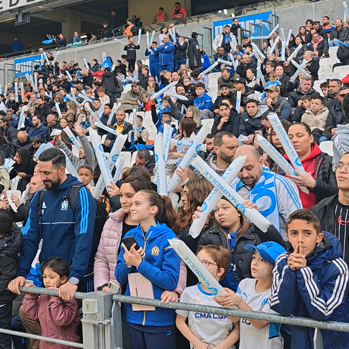 OM : L'entrainement ouvert aux enfants !