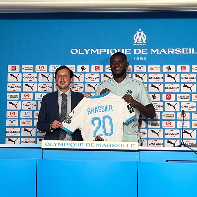 Brassier évoque ses ambitions avec l'OM !