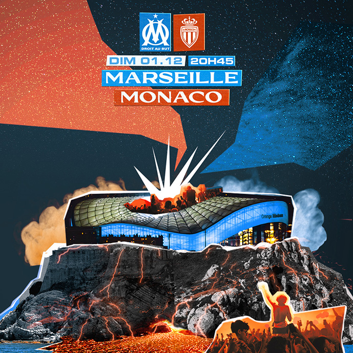 OM-Monaco : Réservez vos places !